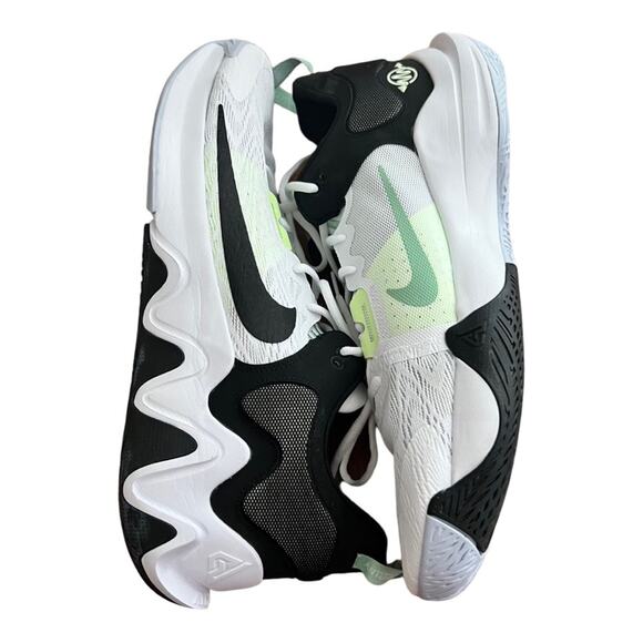 Nike Giannis Immortality 2 Basketball Sneakers In White / Black / Volt Size 18 main image 4